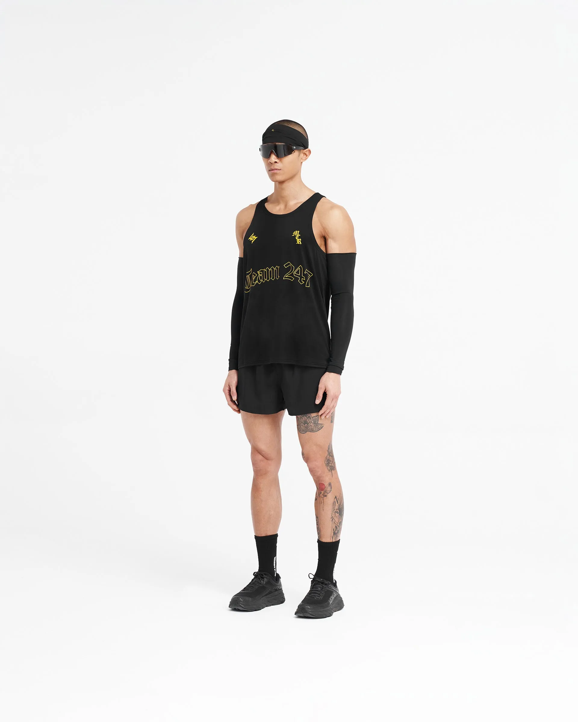 247 Manchester Marathon Singlet - Black