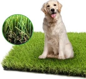 Artificial Grass Turf for Dogs 3 ft x 10 ft,1.38 inch Fake Grass Pee Pad for Puppy Potty TrainingFaux pet Grass Rug for Indoor/Outdoor Patio,Dogs Wee Wee Pad,Turf Grass Mat for Dogs Potty