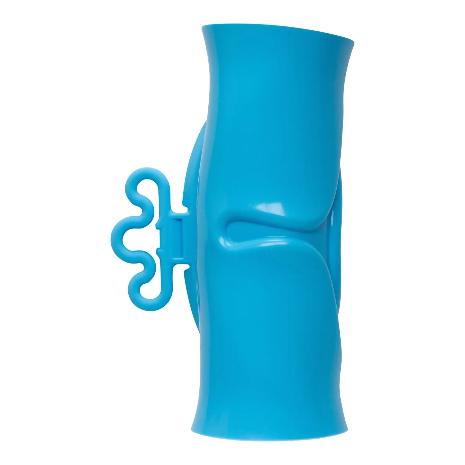 B.box Roll & Go Mealtime Mat with Spoon -Ocean Breeze Blue