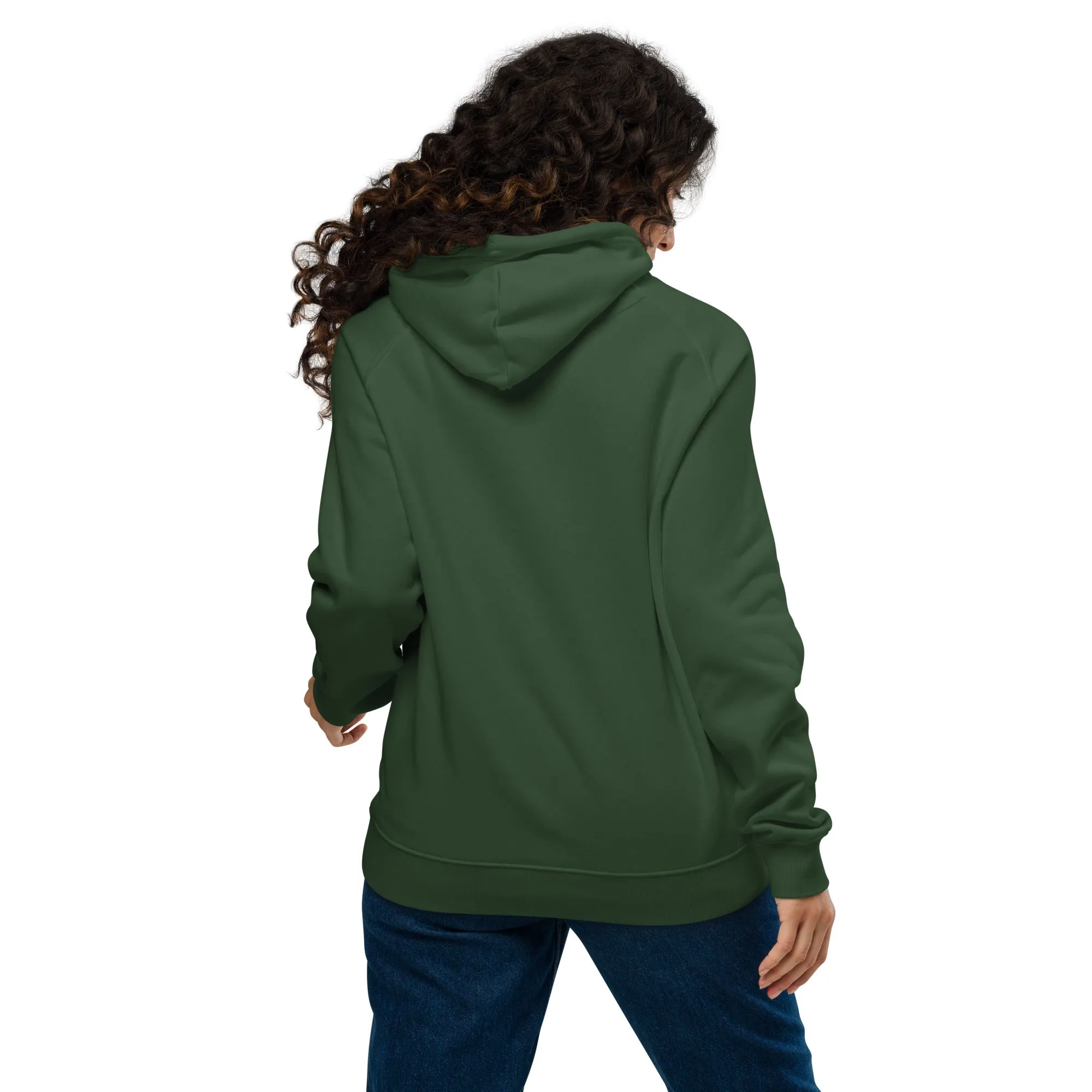 Beagle love, Unisex eco raglan hoodie