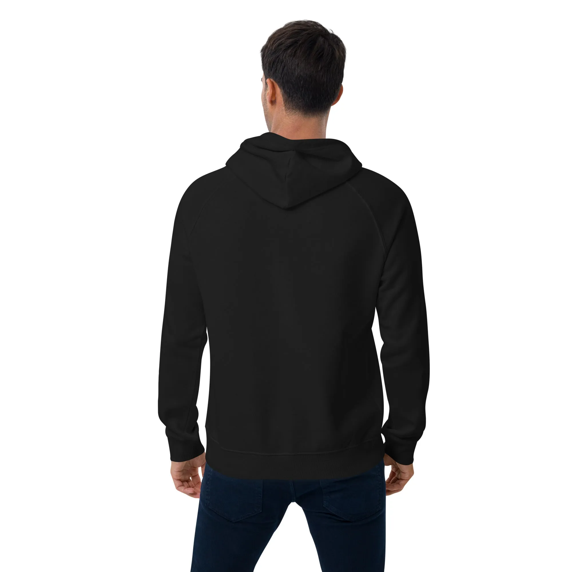Beagle love, Unisex eco raglan hoodie
