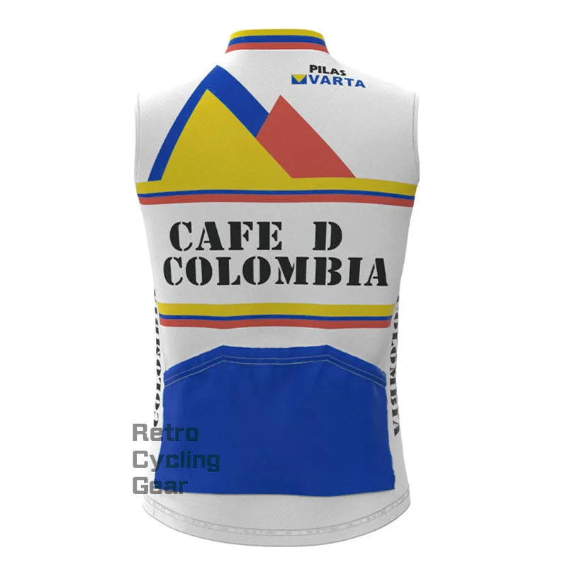 Cafe D Colombia Retro Cycling Vest