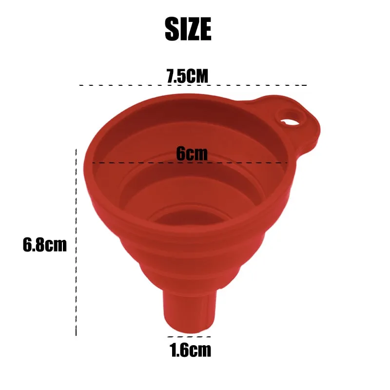 Car Auto Engine Funnel Gasoline Oil Fuel Petrol Diesel Liquid