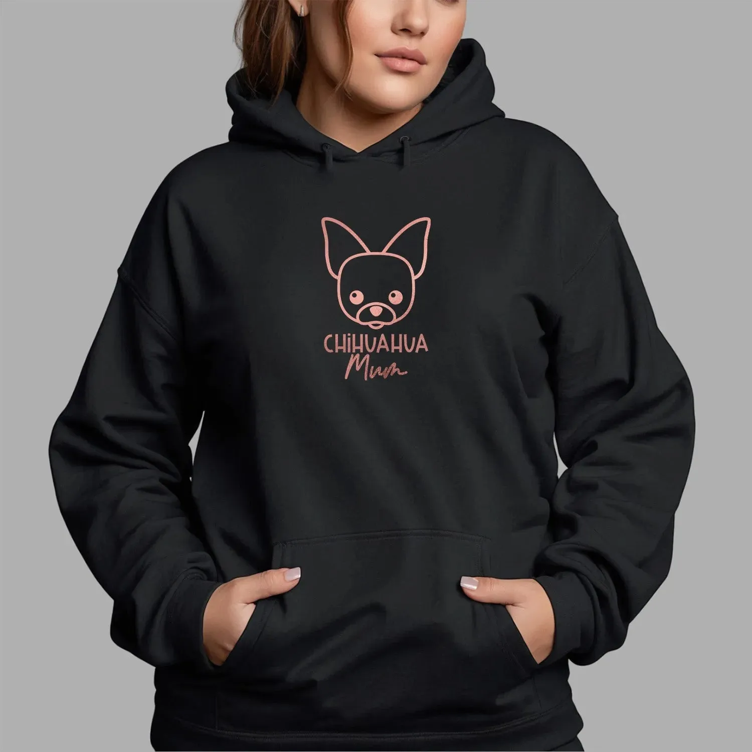 Chihuahua Lover Ladies' Hoodie - Mother's Day Special - Dog Owner Gift - Cute Canine Design
