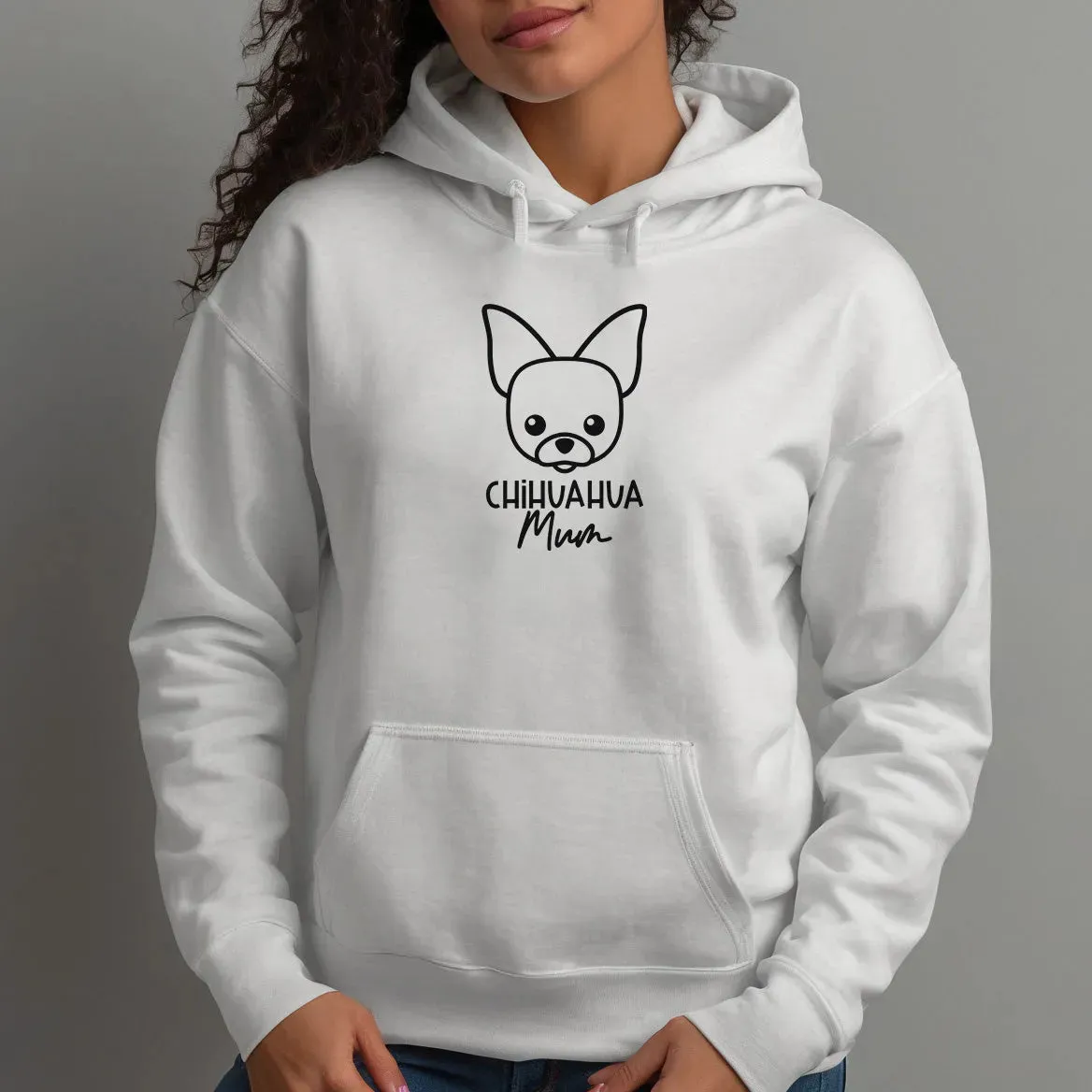 Chihuahua Lover Ladies' Hoodie - Mother's Day Special - Dog Owner Gift - Cute Canine Design