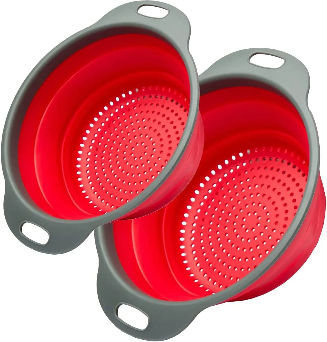 Collapsible Colander, BPA Free Silicone Collapsible Colander