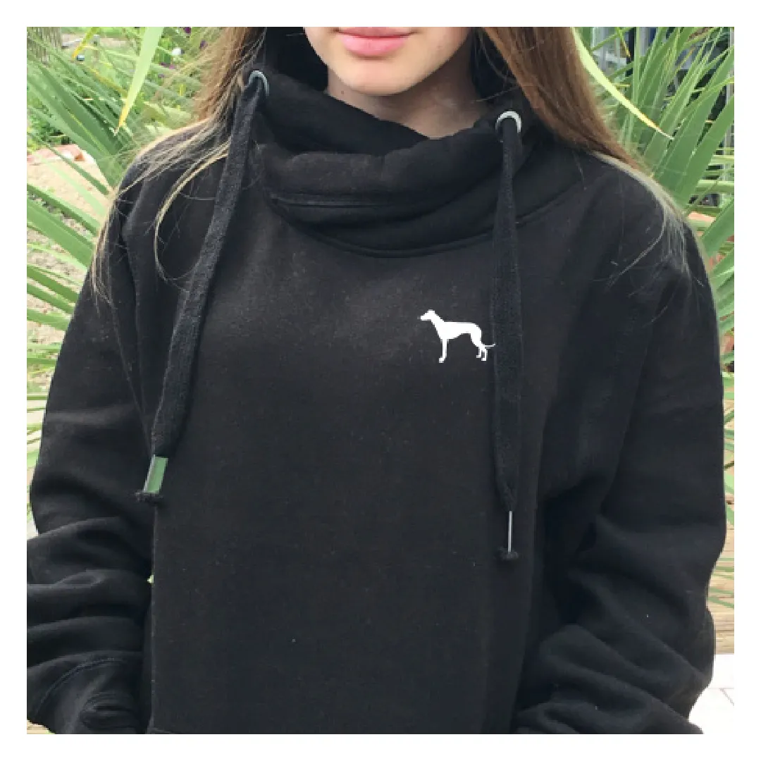 Cowl Neck Hoodie - Personalise with ANY Dog Breed