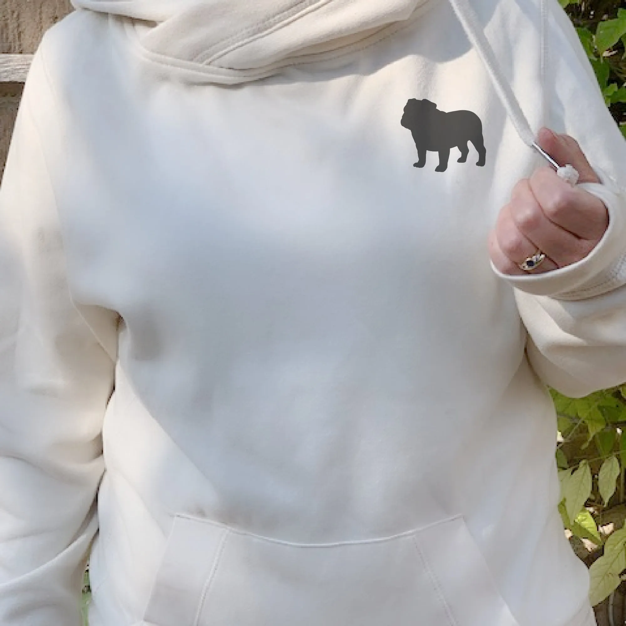 Cowl Neck Hoodie - Personalise with ANY Dog Breed