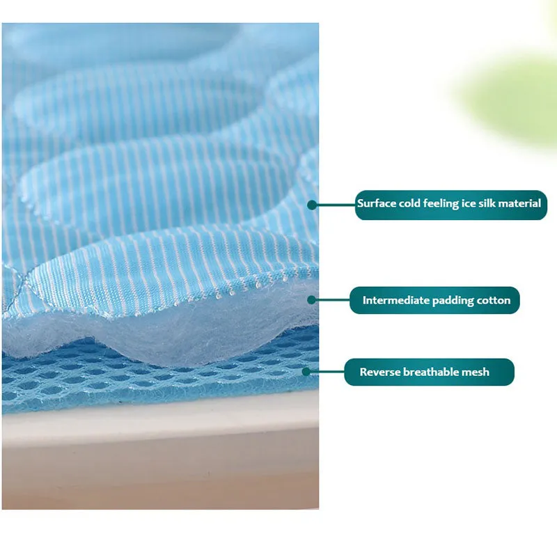 Dog Cooling Mat Summer Pad Mat For Dogs Cat Breathable Blanket Cat Ice