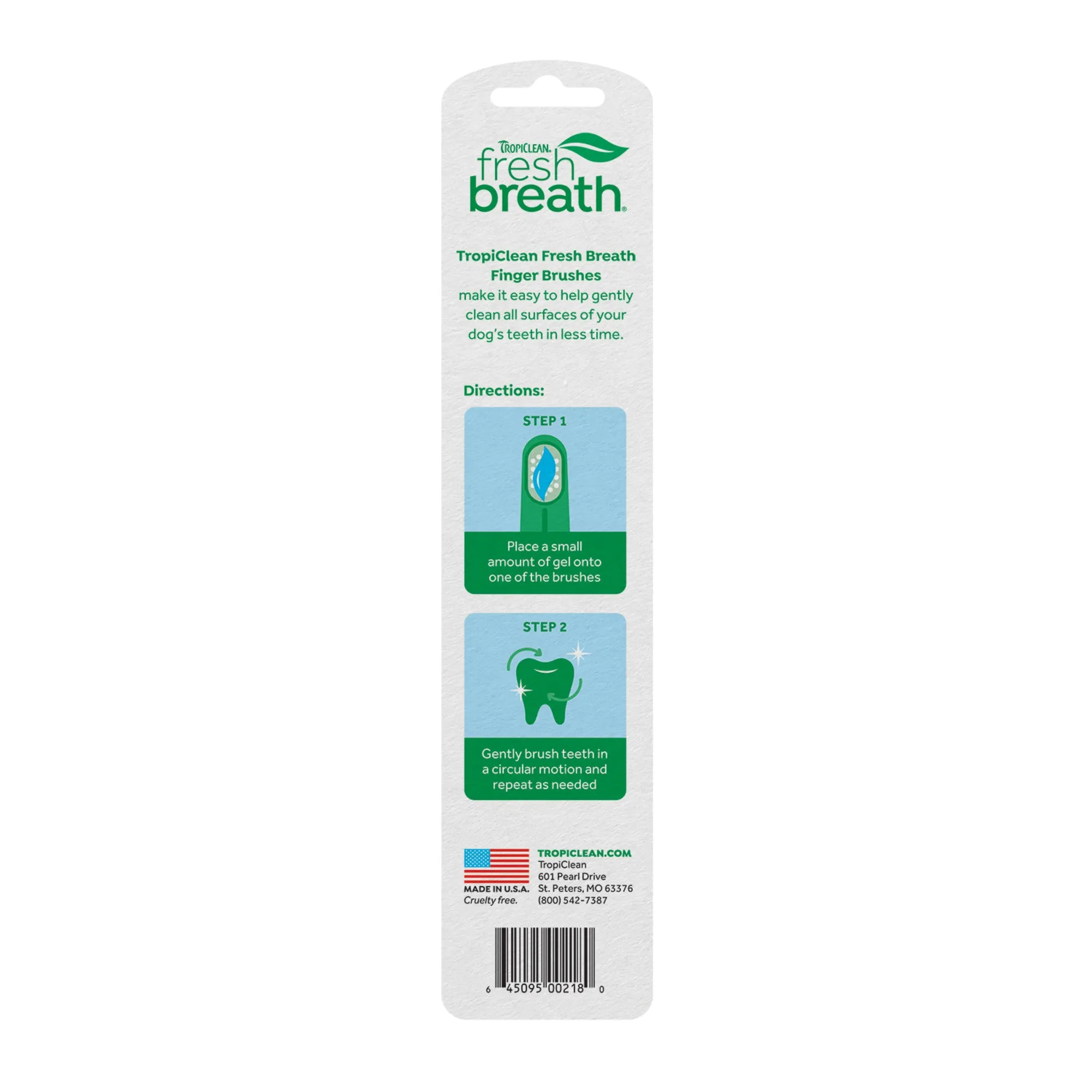 Finger Brushes for Dogs