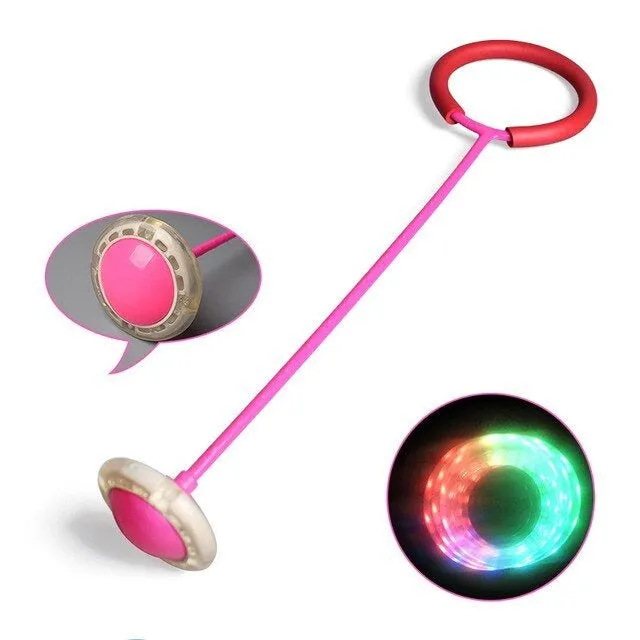 Flashing Skip Ball - Glowing Bouncing Balls for Kids