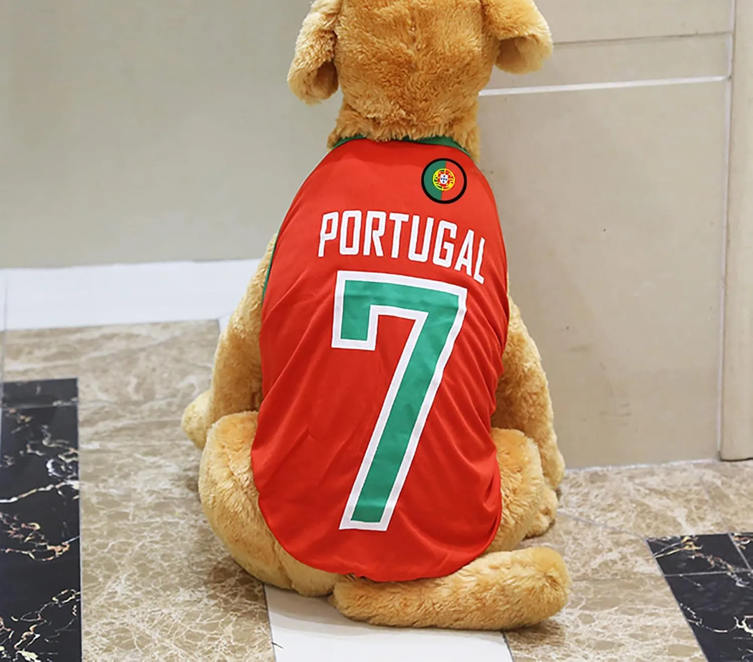 GabeFish Dog World Cup T Shirt Pets Football Jersey Sports Soccer National Team Vest Cat Summer Cool Clothes Apparel Portugal Small