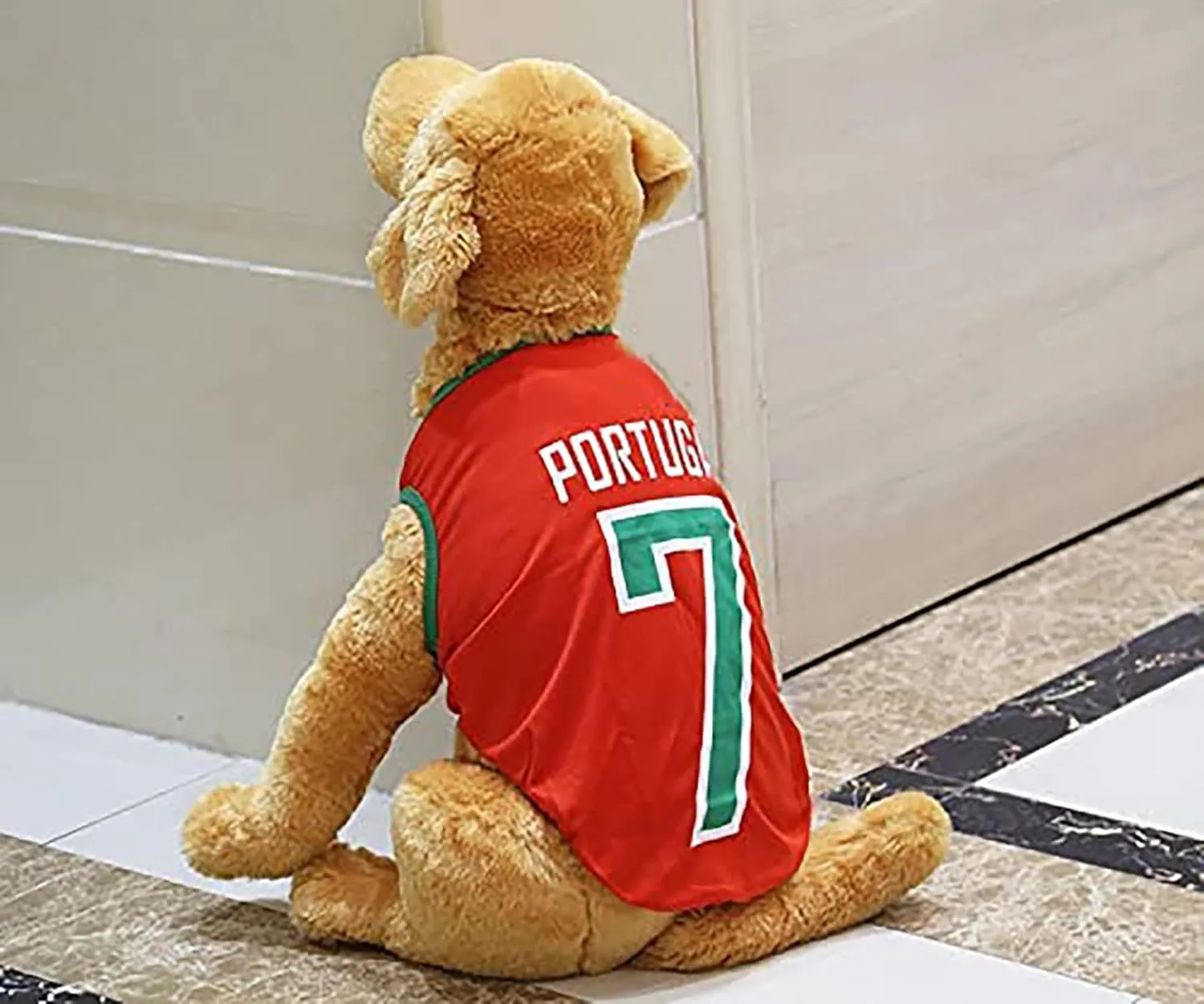GabeFish Dog World Cup T Shirt Pets Football Jersey Sports Soccer National Team Vest Cat Summer Cool Clothes Apparel Portugal Small