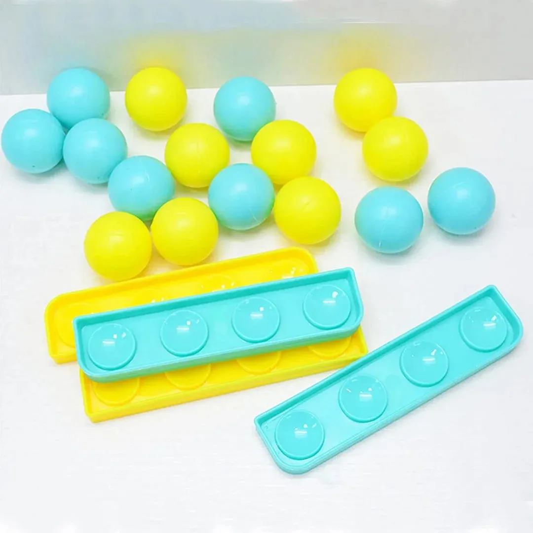 Jumping Ball Tabletop Game - Jump and Connect Board Games for Adults and Kids