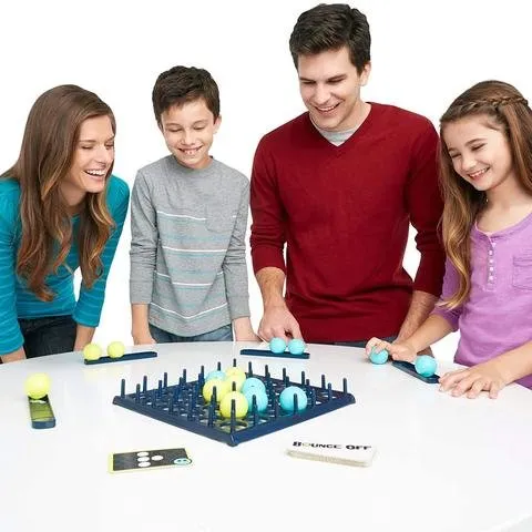Jumping Ball Tabletop Game - Jump and Connect Board Games for Adults and Kids