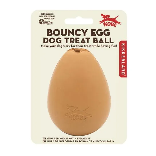 Kikkerland - Bouncy Egg Treat Ball
