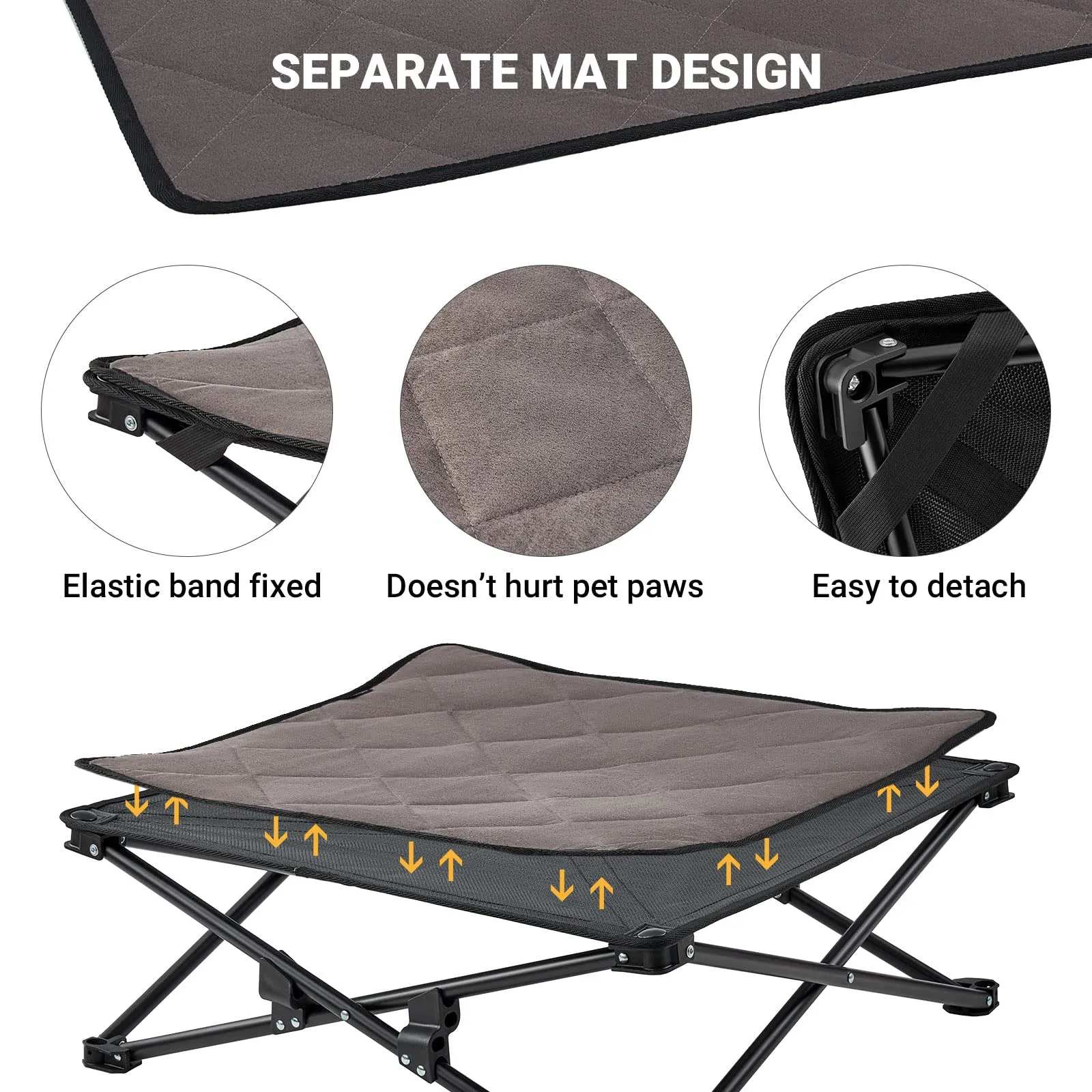 KingCamp PETS Elevated Outdoor Raised Mat