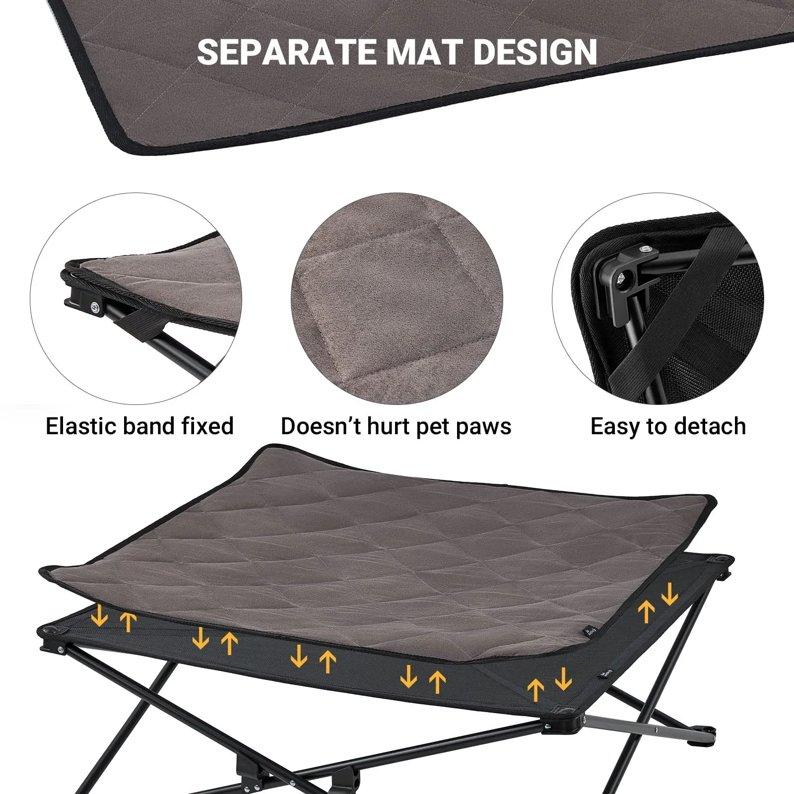 KingCamp PETS Elevated Outdoor Raised Mat