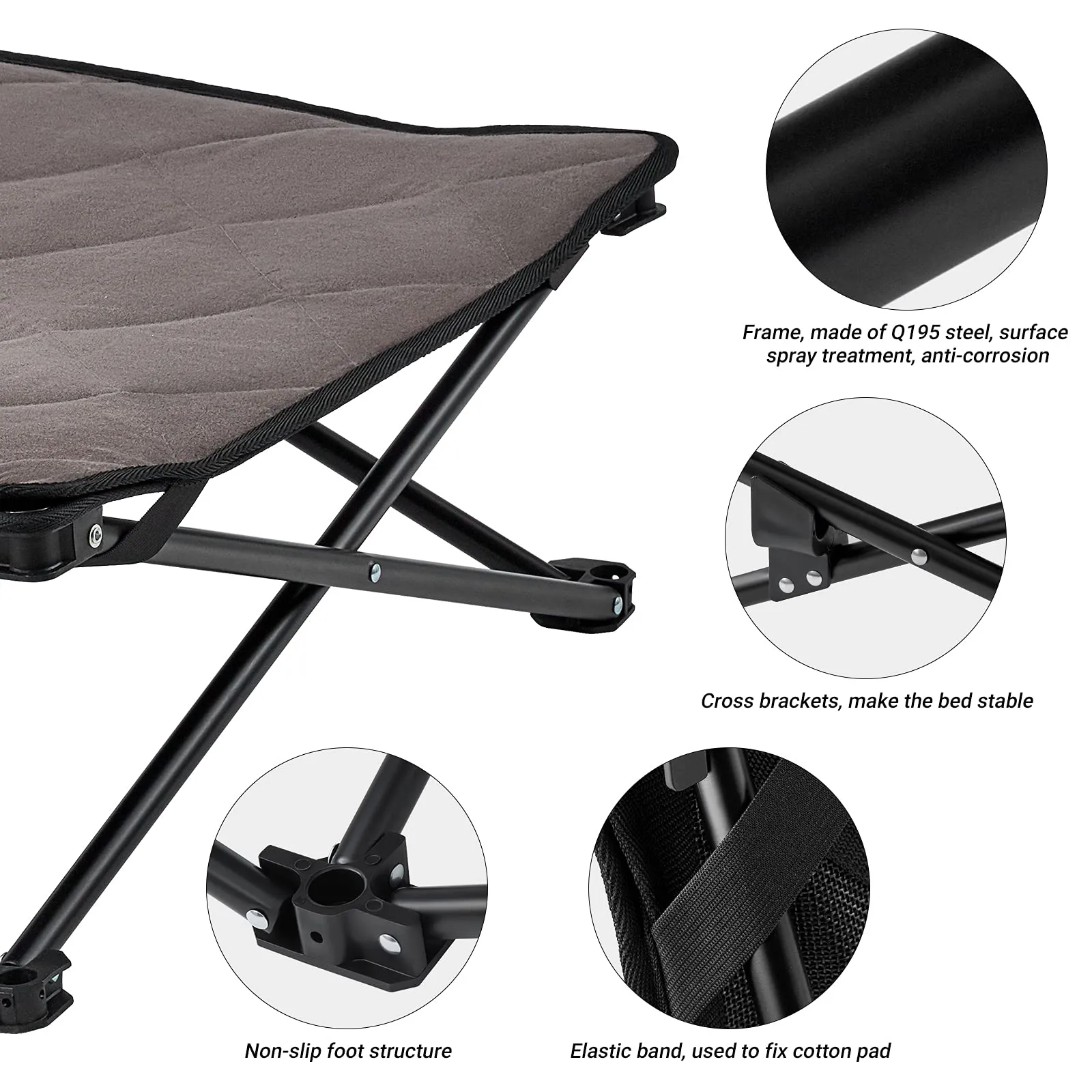 KingCamp PETS Elevated Outdoor Raised Mat