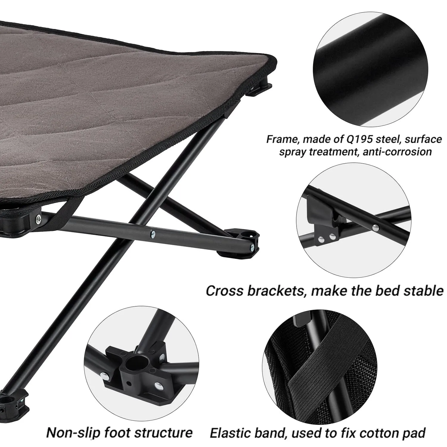 KingCamp PETS Elevated Outdoor Raised Mat