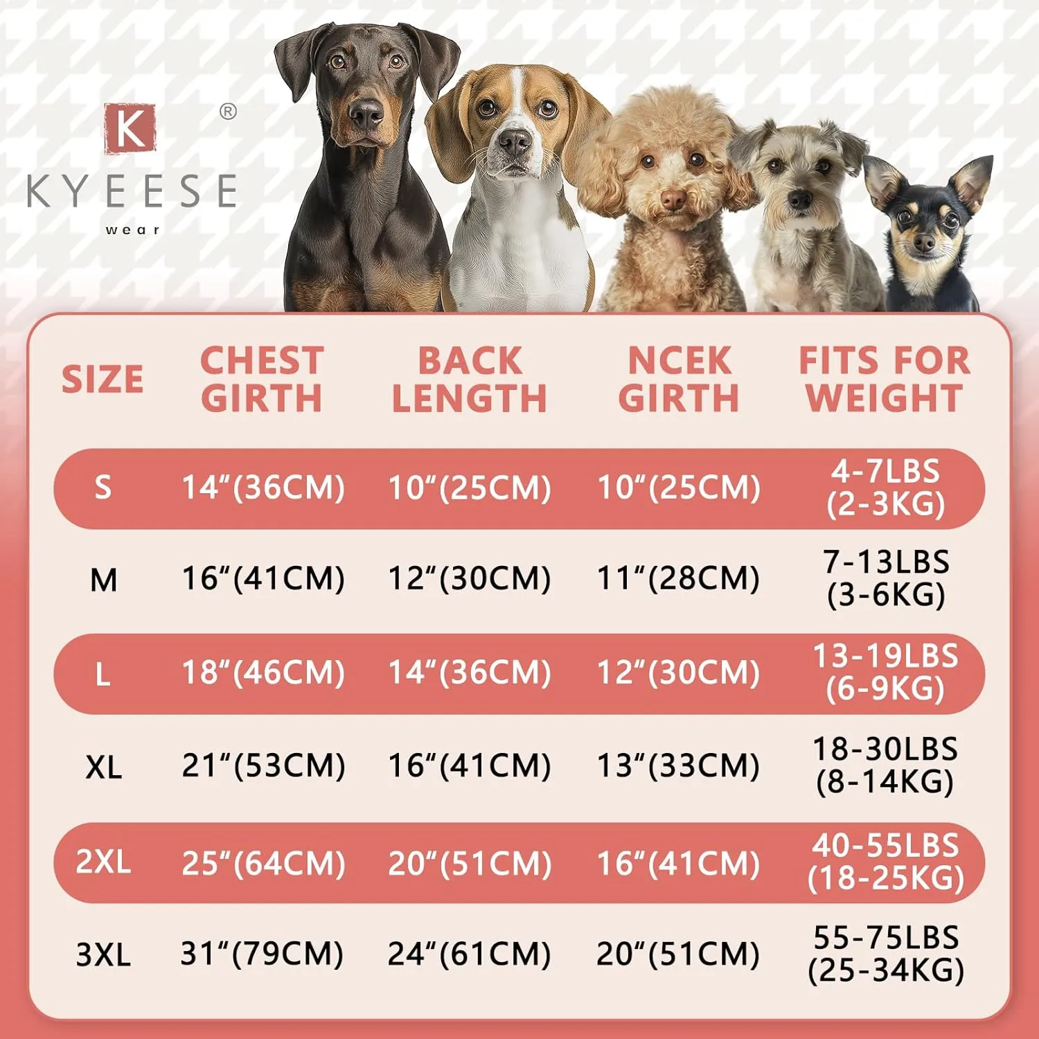 KYEESE 2Pack Dog Shirts Small Tee Soft for Small Dogs Striped T Shirt Lightweight Sleeveless Vest Cotton Tank Top Clothes, Large,Dark Blue Striped