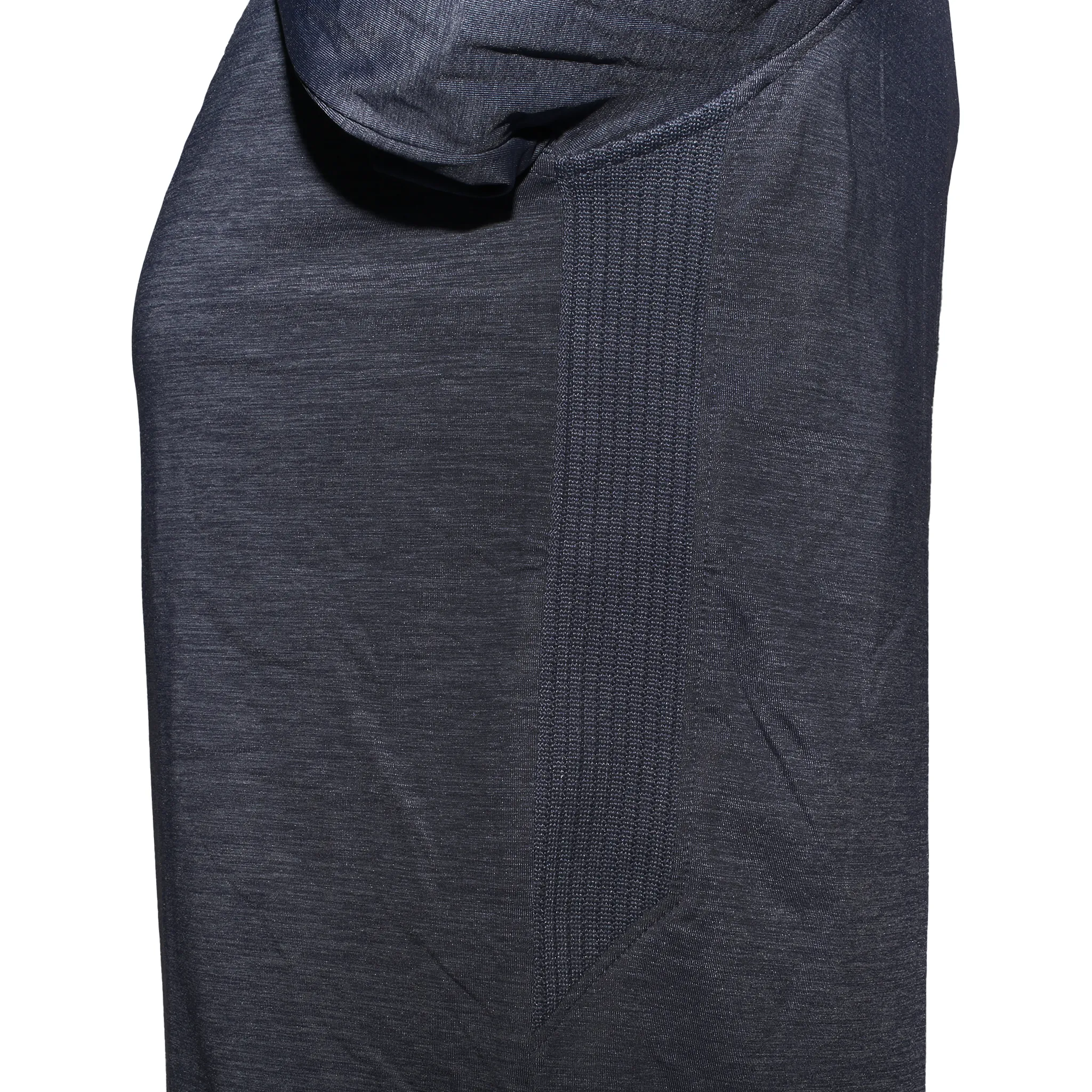 Long Sleeve Melange Ice Nylon Sun Shirt- Ghost  Tree