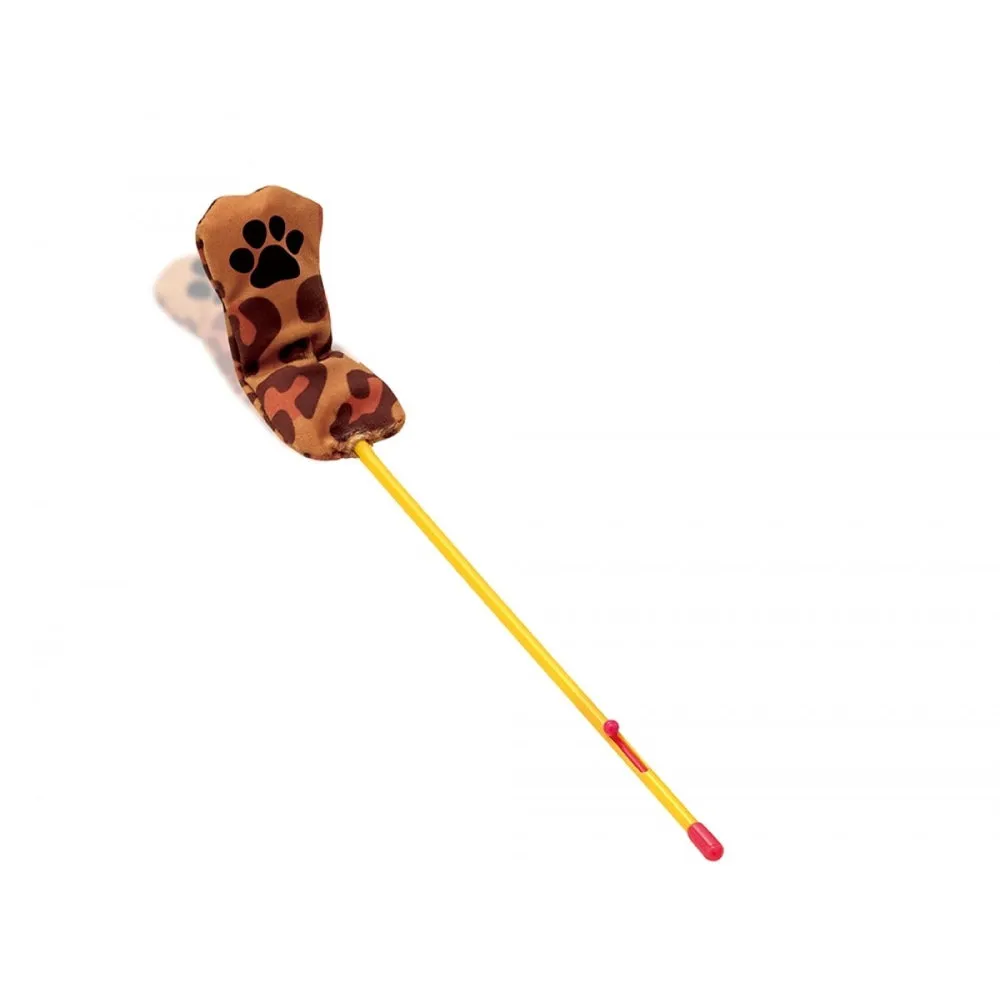 Marukan Big Bengal Moving Claw Teaser Wand Cat Toy