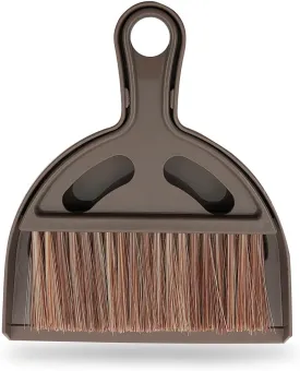 Mini Broom and Small Dustpan Brush - Mini Broom and Dustpans, Small Broom and Dustpan Set, Mini Dustpan and Brush Set, Hand Broom and Dustpan Set for Home/Pets.