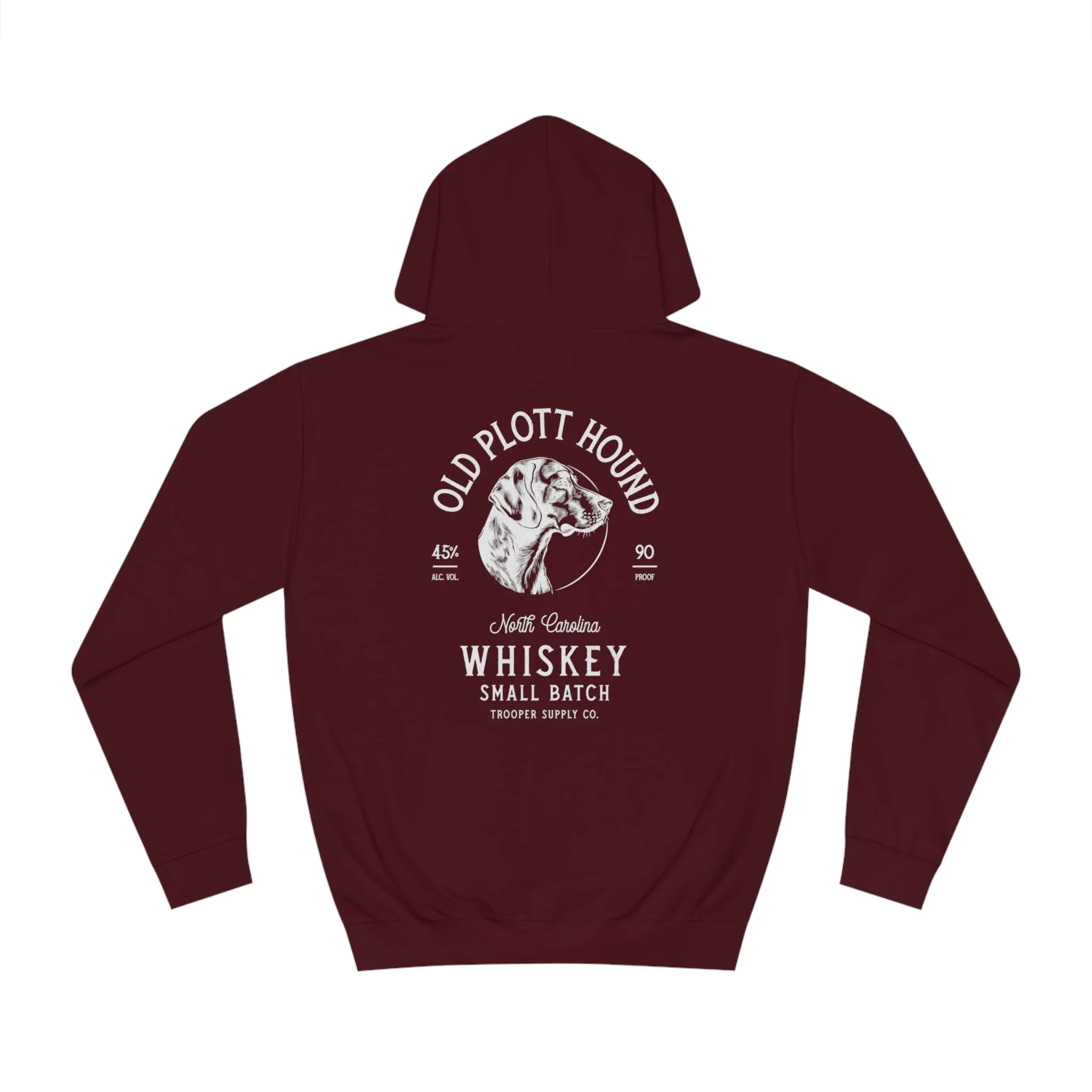 Old Plott Hound Whiskey - Men's Dog Hoodie