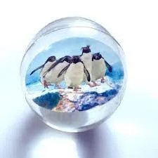 Penguins Rubber Balls (1 1/2" diameter)