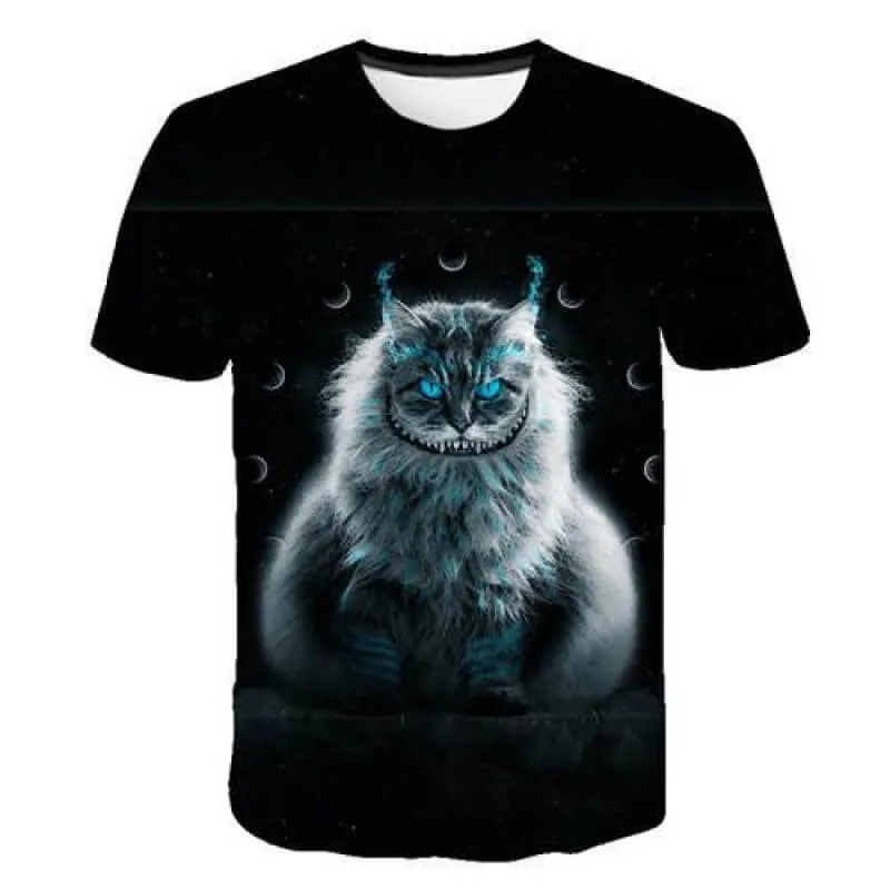 Persian Cat Polyester T-shirt