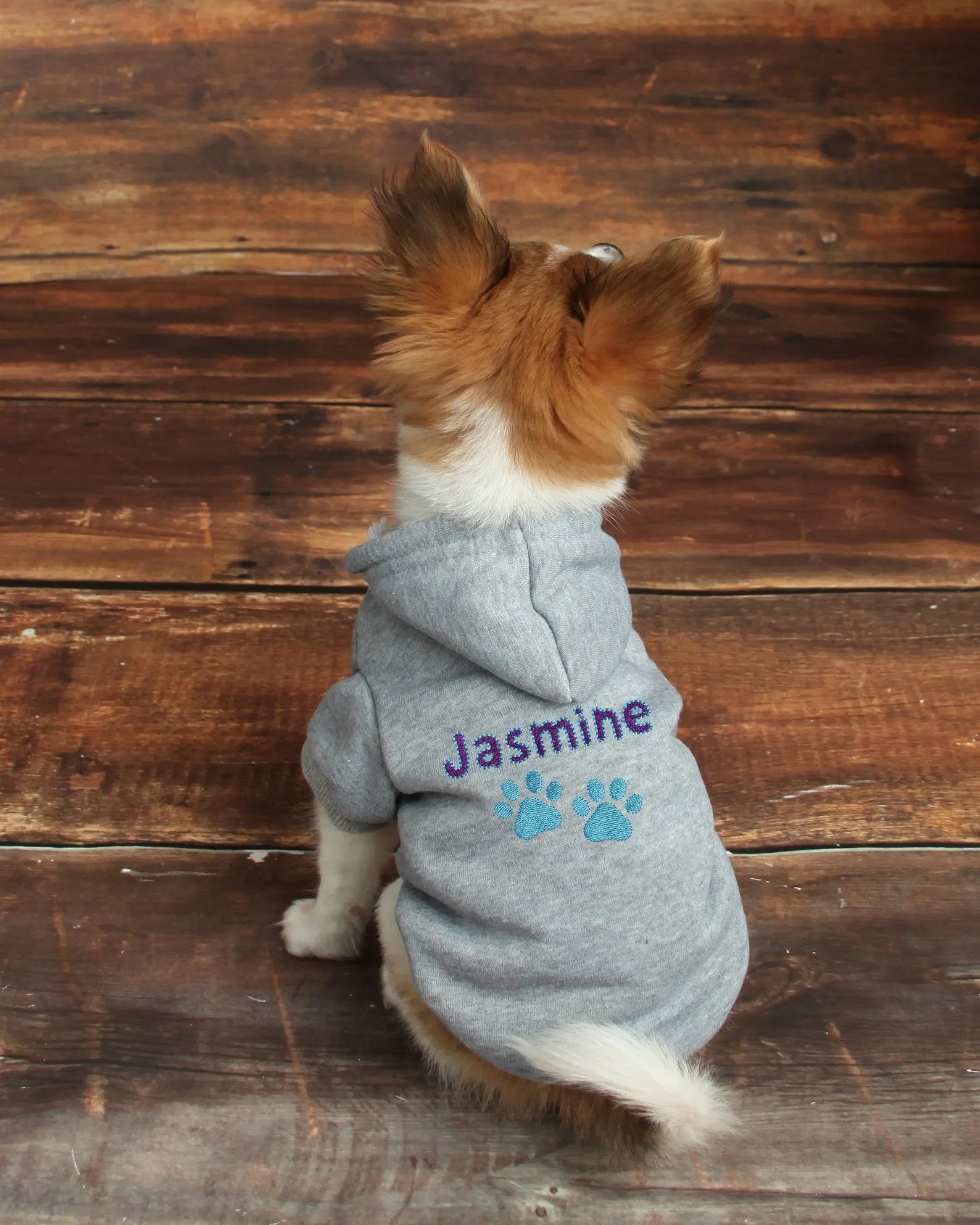 Personalized Dog Hoodie - Name Pet Hoodie - Personalized Dog Sweatshirt - Puppy Clothing - Personalized Dog Clothes - Outdoor Dog Coat