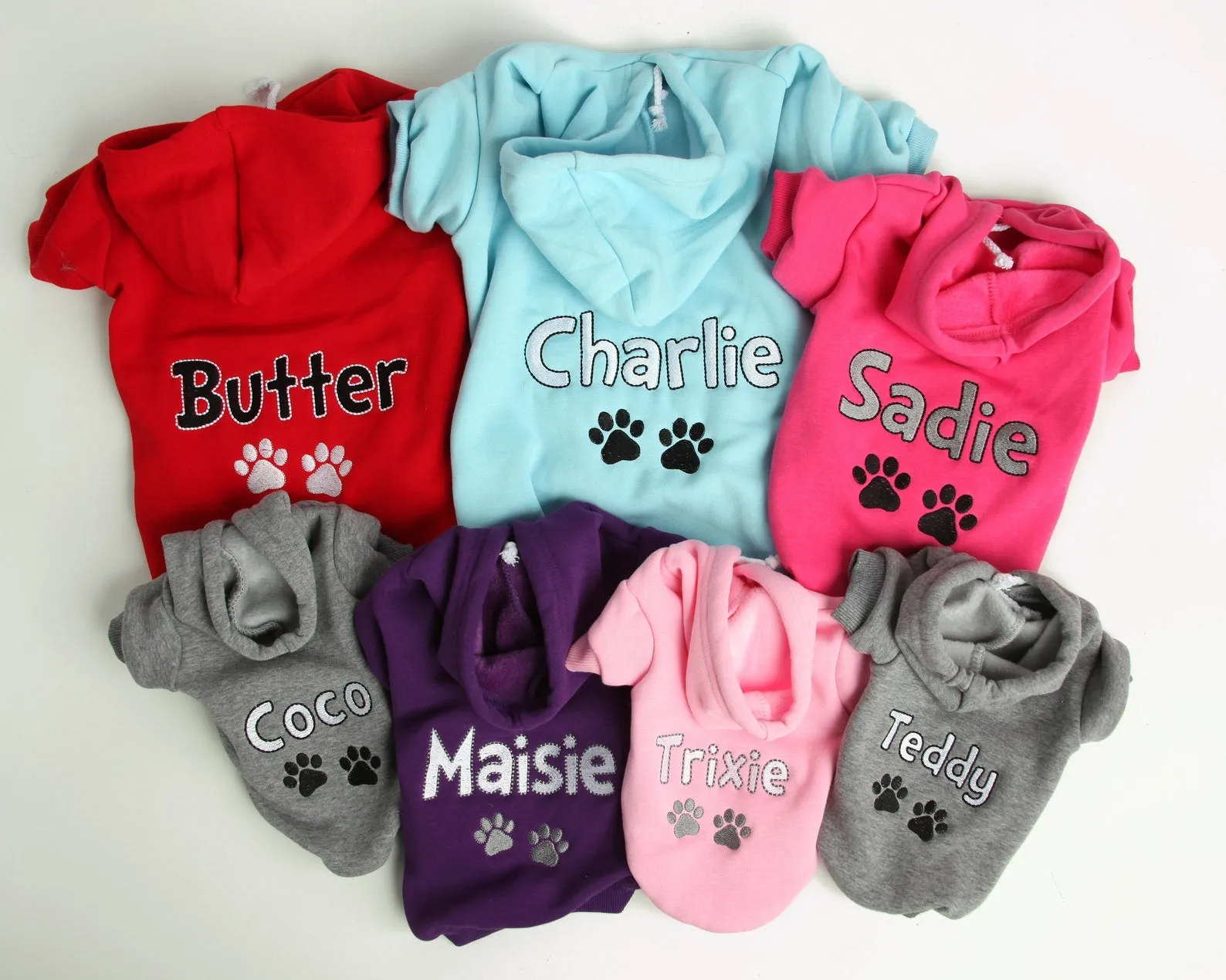 Personalized Dog Hoodie - Name Pet Hoodie - Personalized Dog Sweatshirt - Puppy Clothing - Personalized Dog Clothes - Outdoor Dog Coat