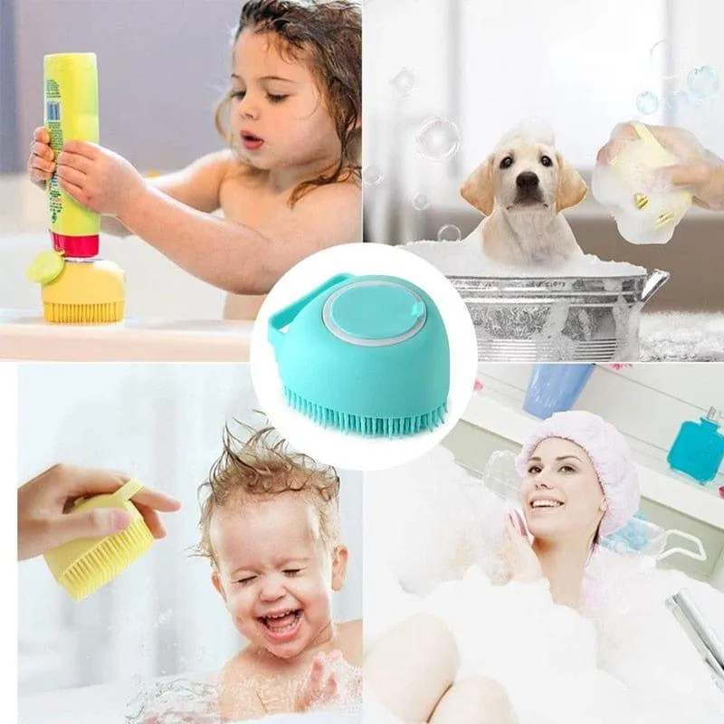 Pet Bath Brush Shampoo