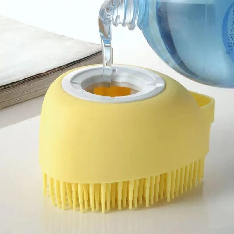 Pet Bath Brush Shampoo