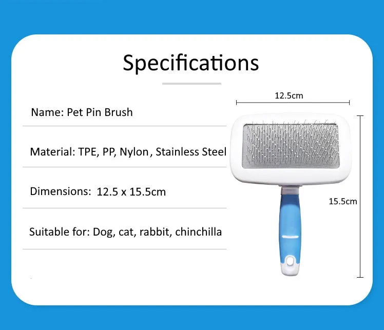 Pet Pin Brush