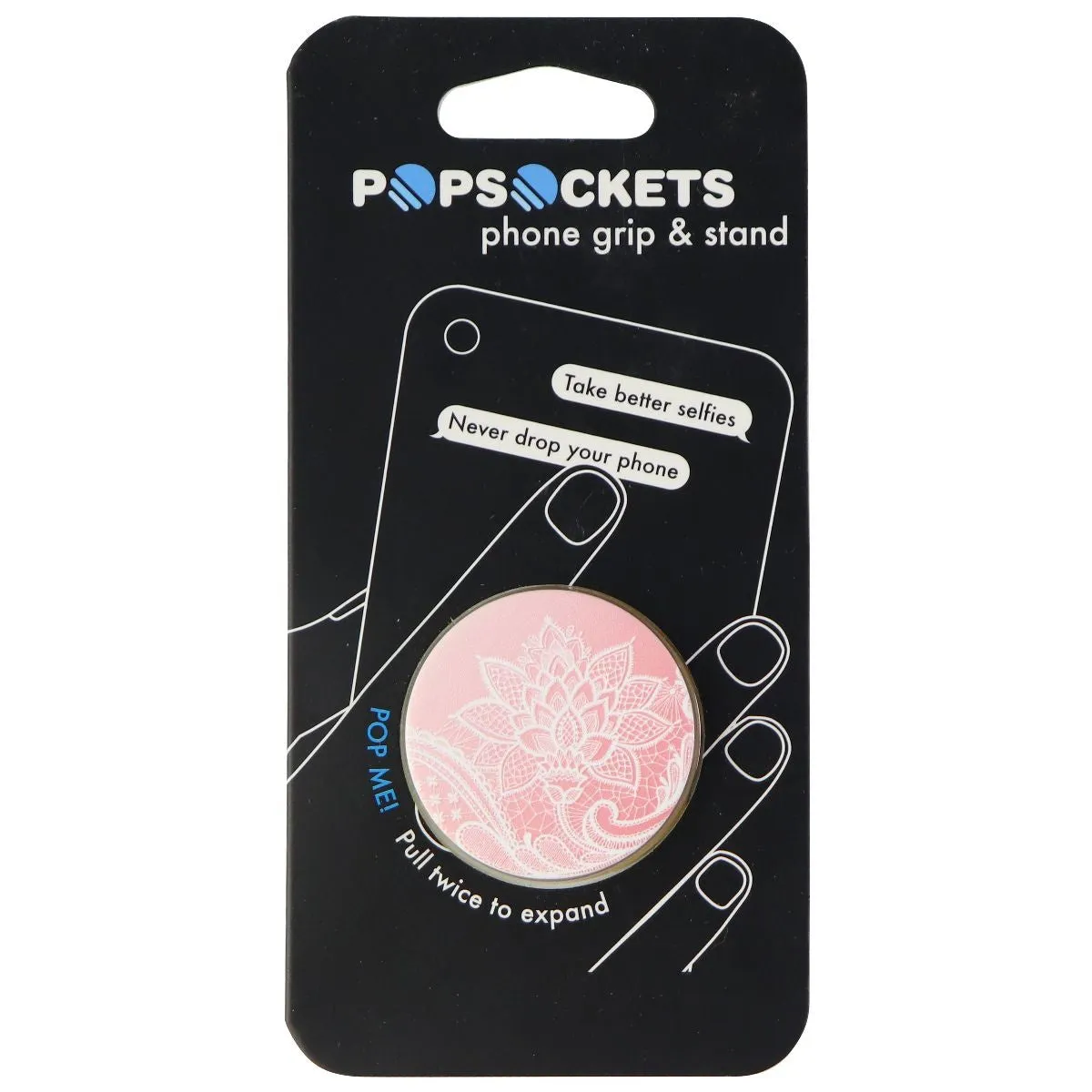 PopSockets: Collapsible Grip & Stand for Phones and Tablets - French Lace