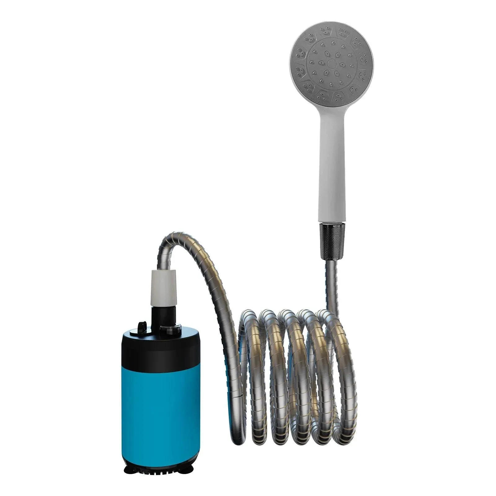 Portable Shower Camping Shower Handheld Electric Shower Battery Powered Compact Handheld Rechargeable Outdoor Camping Set