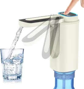 Portable Water Dispenser for 5 Gallon Bottle, Water Dispenser, Electric Water Pump, Rechargeable Water Pump for 5 Gallon Jug, Collapsible