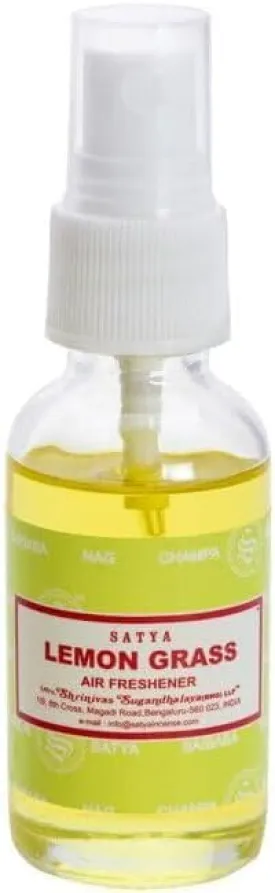 RSGM 30ml Satya Lemon Grass Room Spray, Air Freshener for Aroma/Spa/Meditation/Mind Relaxing/Yoga (Lemon Grass)