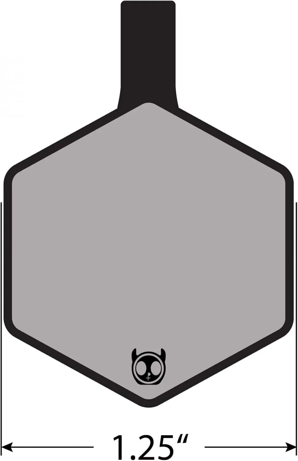 Silent Dog Tag Personalized with 5 Lines of Custom Deep Engraved Durable Soundless Silicone Pet ID Name Tag Hexagon Snow Mountain Boy
