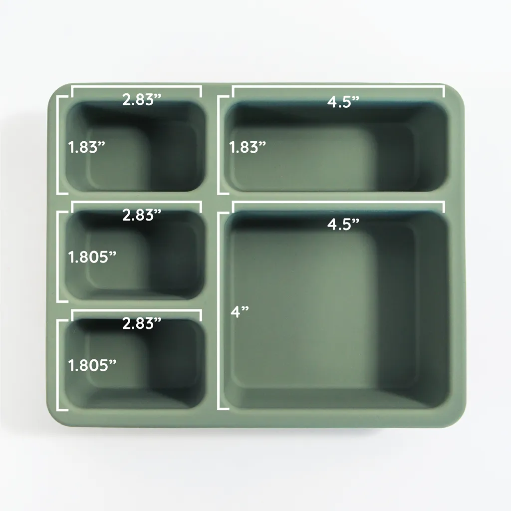Silicone Mealtime Bundle Camper Sage Green