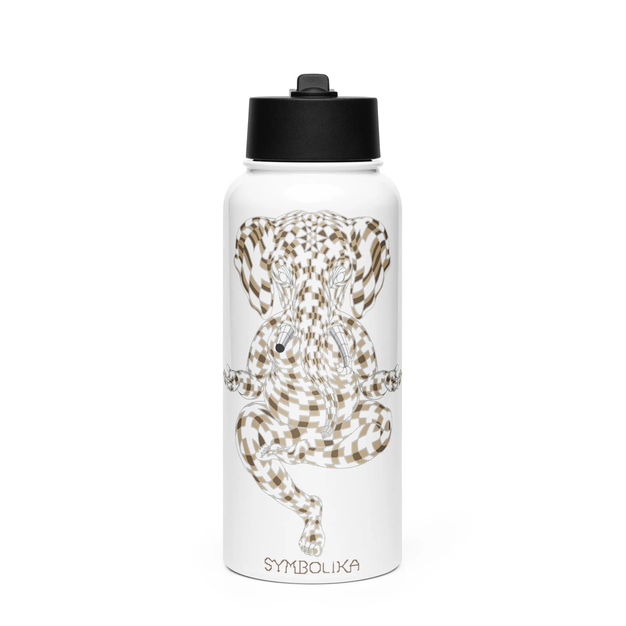 Stainless steel water bottle - Ganescher Plaid