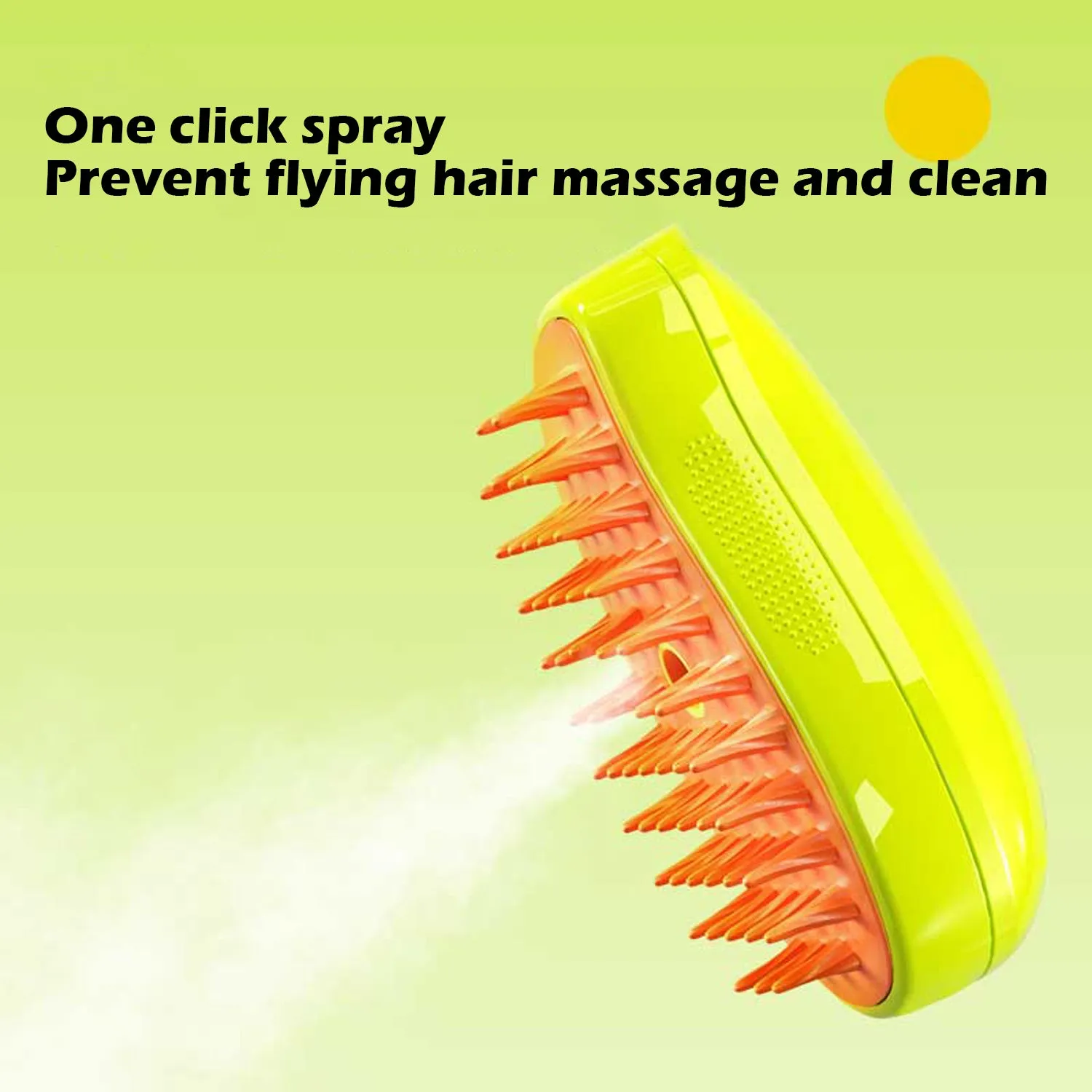 Steam Cat Hair Brush Bathing & Combing Steam Brush