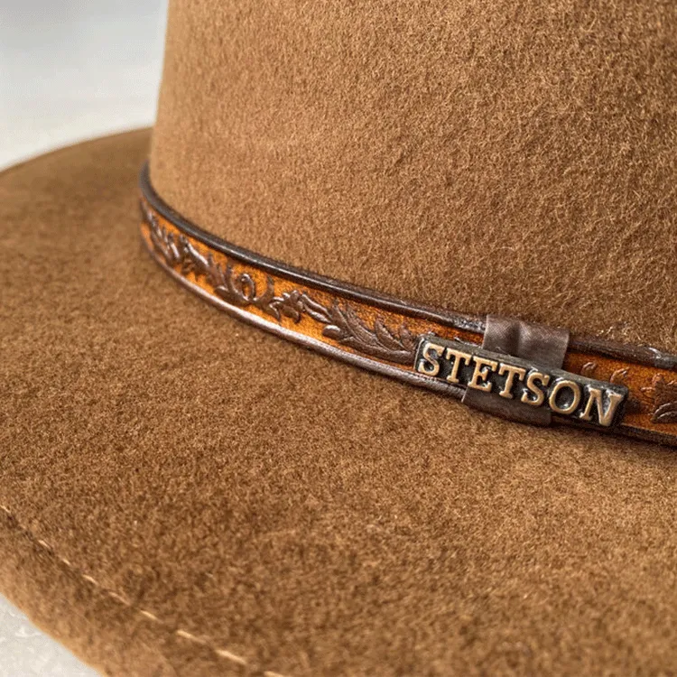 Stetson Vermont Crushable Fedora - Mink