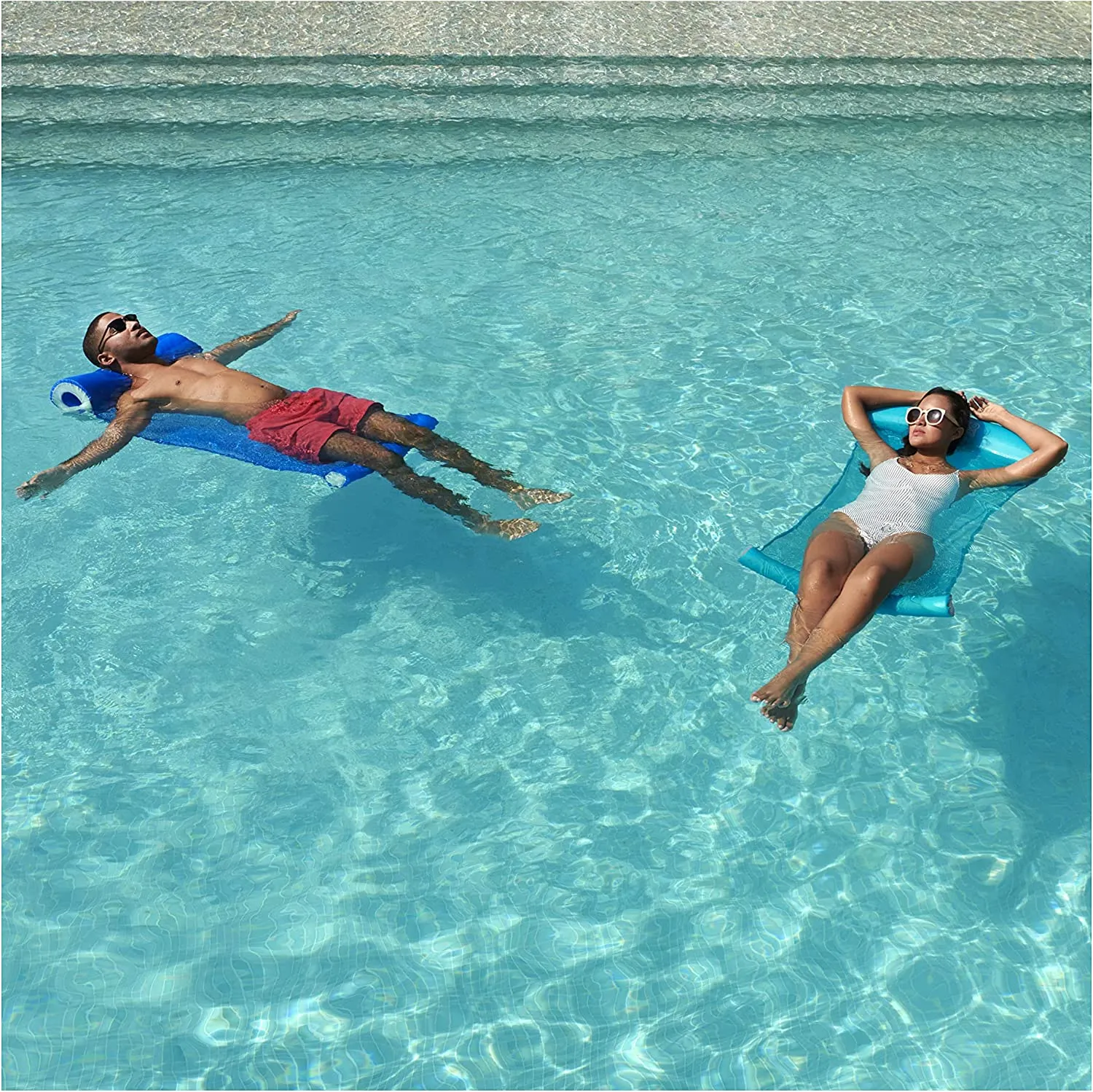 Swimways Yogo Float 6054265 - Cobalt Neo Mint