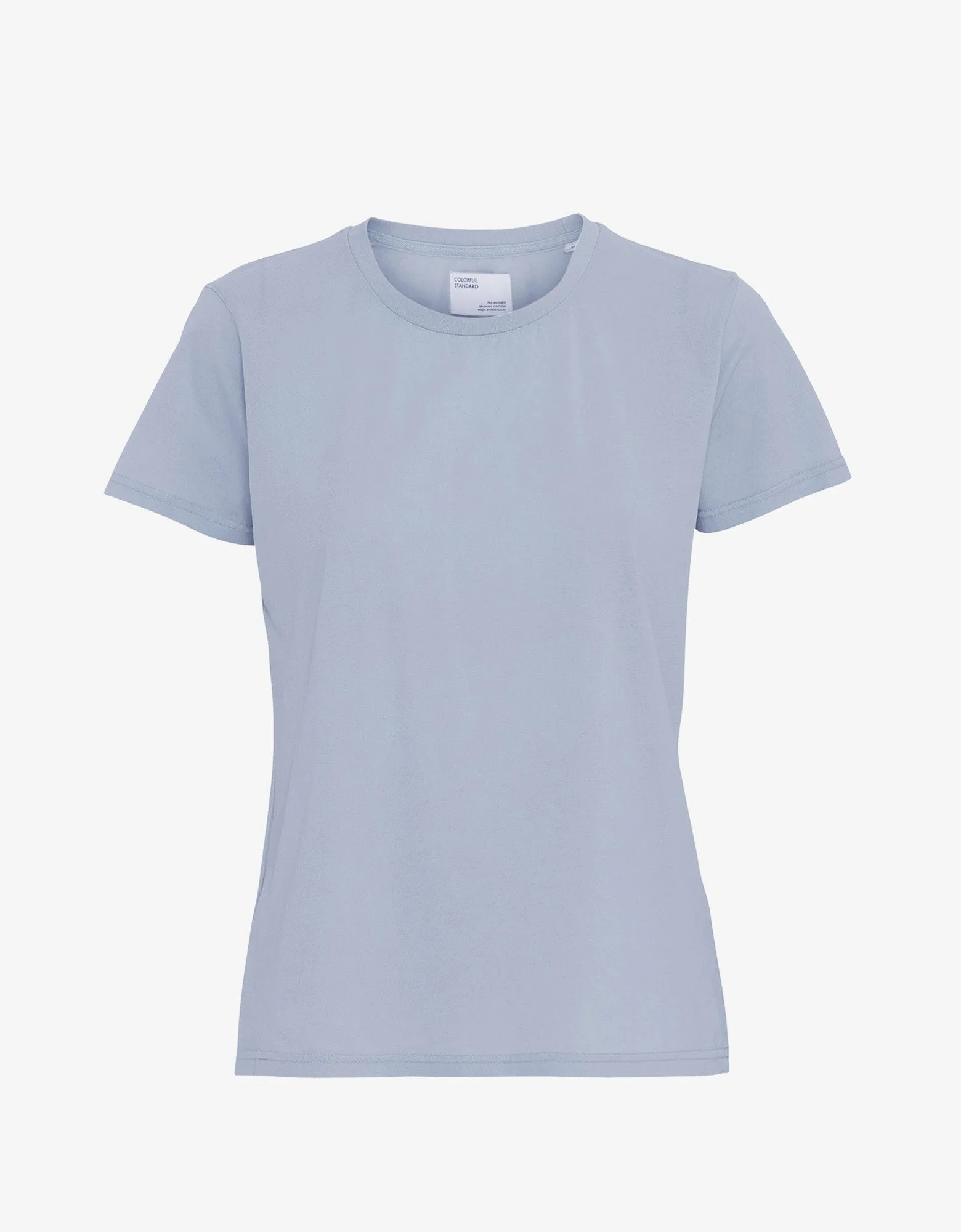 Women Light Organic Tee - Powder Blue