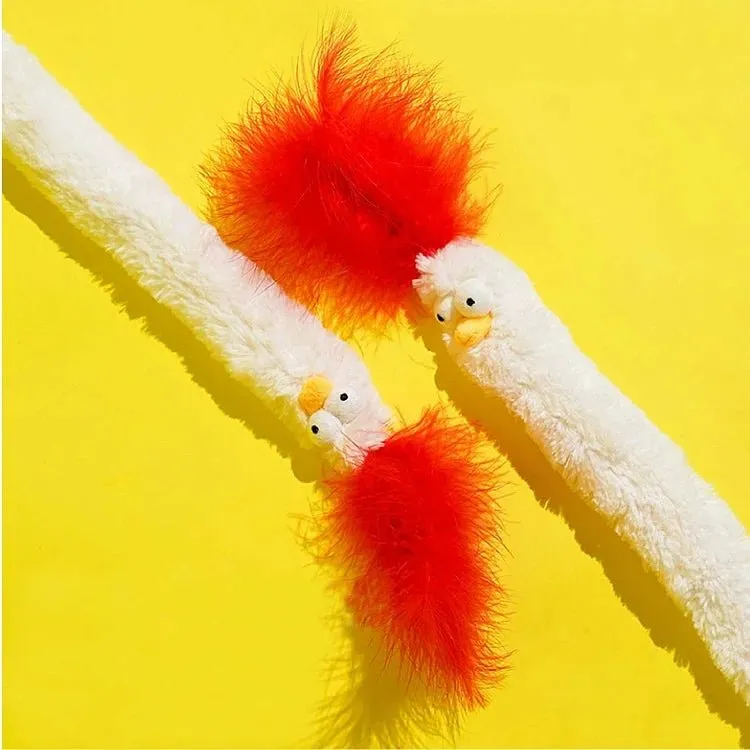 ZEZE Cluck Neck Cat Teaser Wand