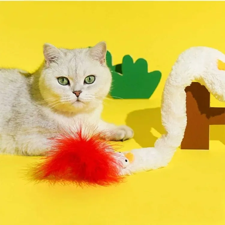 ZEZE Cluck Neck Cat Teaser Wand